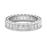 Half-Bezel Lab Grown Diamond Eternity Ring