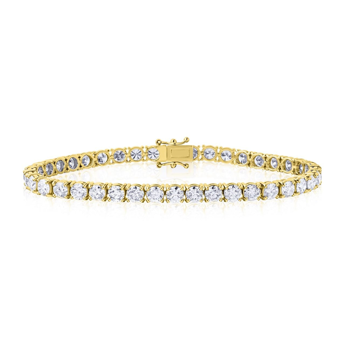 Round Diamond Tennis Bracelet