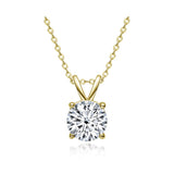 Certified Lab Grown Diamond Pendant Necklace