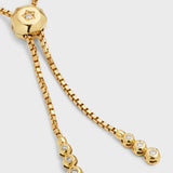 Adjustable Bezel Set Bracelet Natural Diamond Bracelet