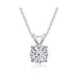 Certified Lab Grown Diamond Pendant Necklace