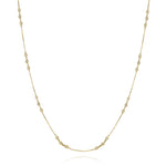 Diamond By The Yard Three-Station Diamond Necklace - The Diamond Channel