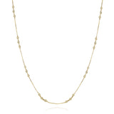 Diamond By The Yard Three-Station Diamond Necklace - The Diamond Channel