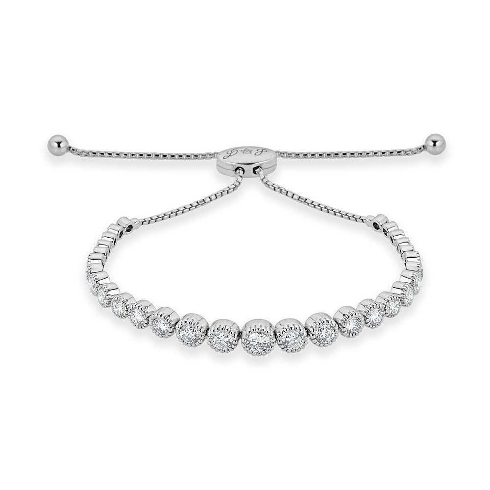Milgraine-Set Adjustbale Bracelet - The Diamond Channel
