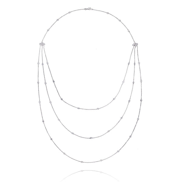 Diamond by The Yard Chandelier Necklace - The Diamond Channel