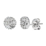 Diamond Flower Earring - The Diamond Channel