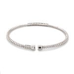1 Row Bar Bangle - The Diamond Channel
