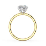 3.03ct IGI CERTIFIED Lab Grown Cushion-Cut Diamond Engagement Ring