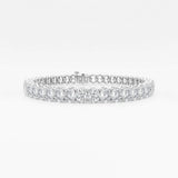 Oval Diamond Tennis Bracelet