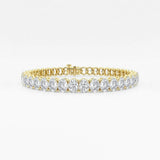 Oval Diamond Tennis Bracelet