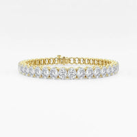 Oval Diamond Tennis Bracelet