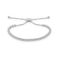 Adjustable Illusion-Set Bracelet