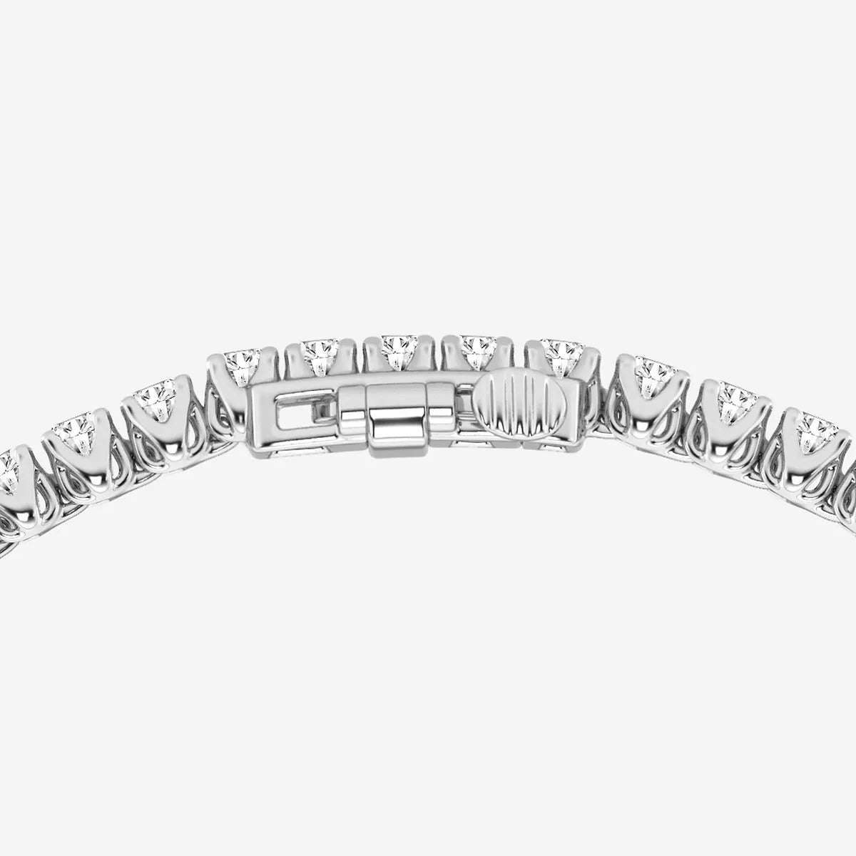 Oval Diamond Tennis Bracelet
