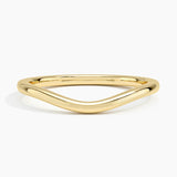 Classic Curve Gold Wedding Band