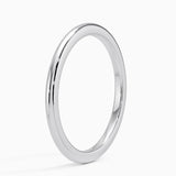 Classic White Gold Wedding Band