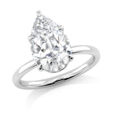 3.08ct IGI CERTIFIED Lab Grown Pear-Shape Diamond Engagement Ring