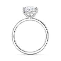 3.08ct Lab Grown Pear-Shape Diamond Engagement Ring
