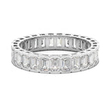 2 Cttw Half-Bezel Lab Grown Diamond Eternity Ring