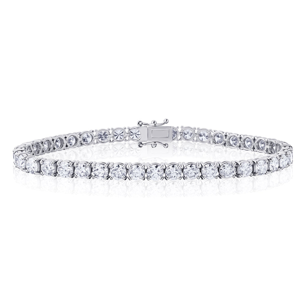 Round Diamond Tennis Bracelet