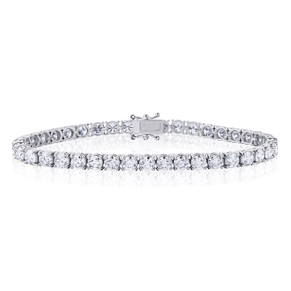 Round Diamond Tennis Bracelet