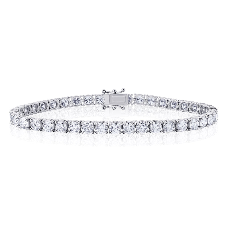 Round Diamond Tennis Bracelet