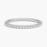 Round Pave Natural Diamond Eternity Band (All The Way Around)