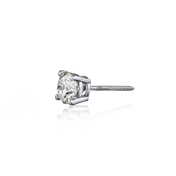 Single Stud Lab Grown Diamond Earring