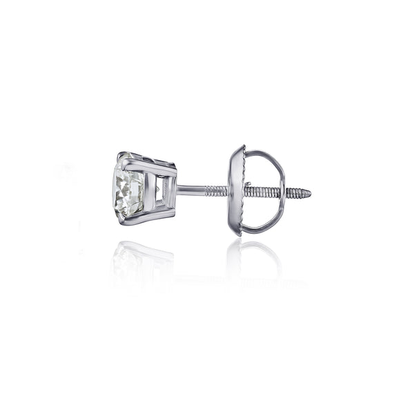 Single Stud Lab Grown Diamond Earring