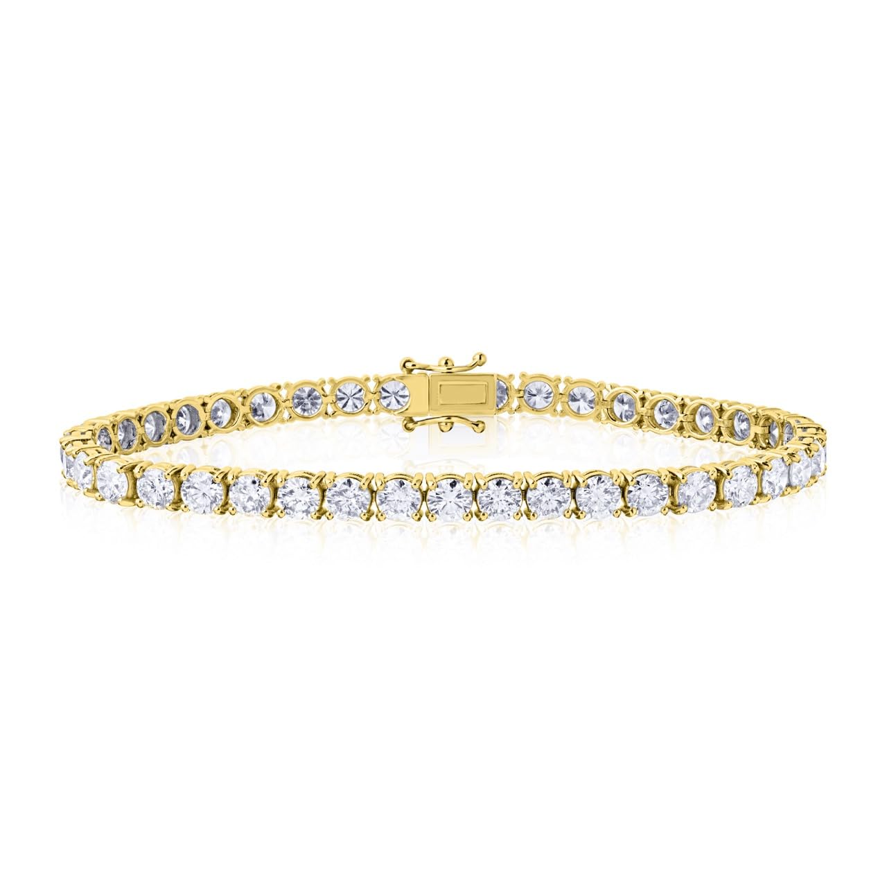 Round Diamond Tennis Bracelet