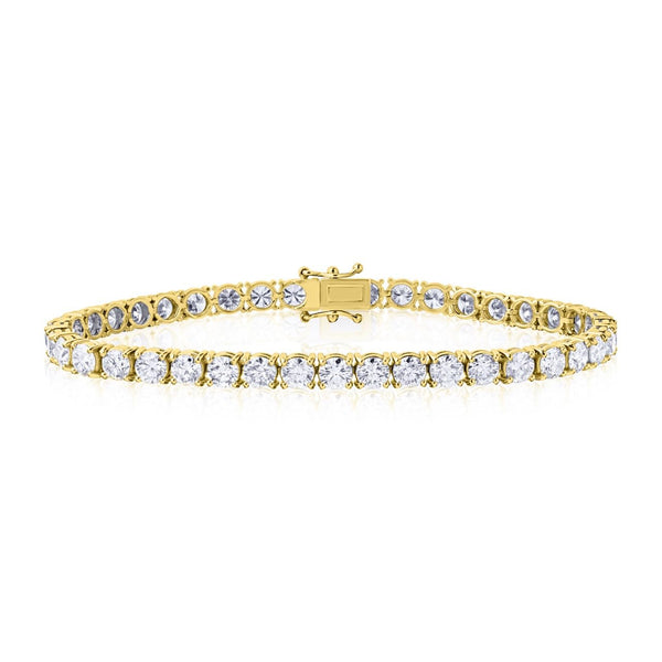 Round Diamond Tennis Bracelet