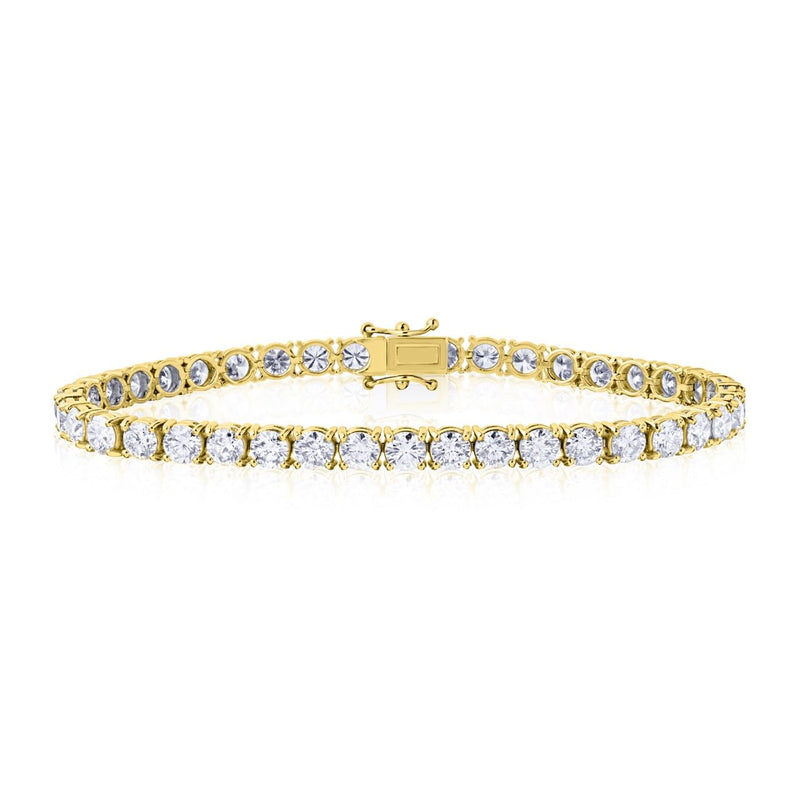 Round Diamond Tennis Bracelet