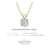 Traditional Natural Diamond Pendant