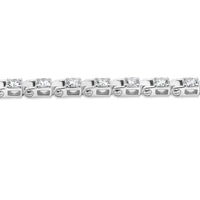 Diamond Station Tennis Bracelet (Made in Italy)