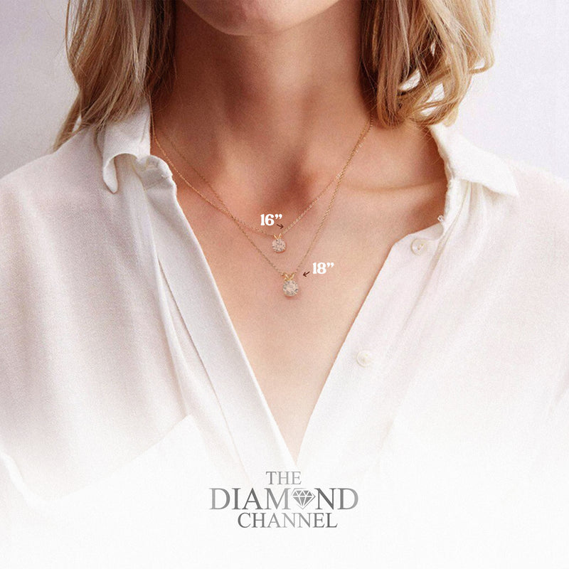 Lab Grown Diamond Pendant Necklace