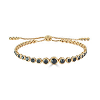 Black Diamond Adjustable Bracelet