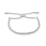 Heart Shaped Adjustable Bracelet - The Diamond Channel