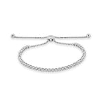 Illusion-Set Adjustable Bracelet - The Diamond Channel