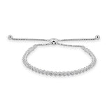 Six-Prong Adjustable Bracelet - The Diamond Channel