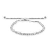 Six-Prong Adjustable Bracelet - The Diamond Channel