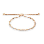 Shared Prong Adjustbale Bracelet - The Diamond Channel