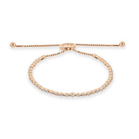 Shared Prong Adjustbale Bracelet - The Diamond Channel