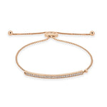 Bar Adjustable Bracelet - The Diamond Channel