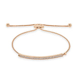 Bar Adjustable Bracelet - The Diamond Channel