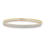 Diamonds All Around Bangle - The Diamond Channel