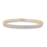 Diamonds All Around Bangle - The Diamond Channel