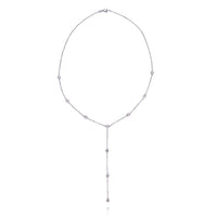 Diamond By The Yard 10-Stone Y-Necklace - The Diamond Channel