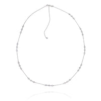 Diamond By The Yard 31-Stone Adjustable Necklace