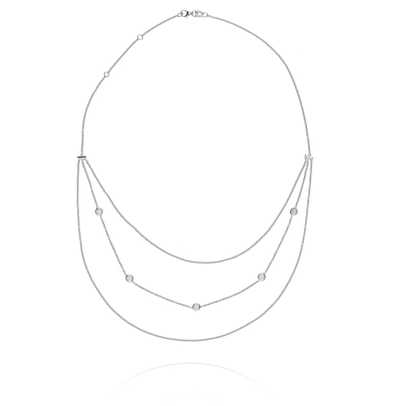 Diamond by The Yard Chandelier Necklace - The Diamond Channel