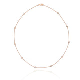 Diamond By The Yard 10-Stone Necklace