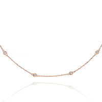 Diamond By The Yard 10-Stone Necklace